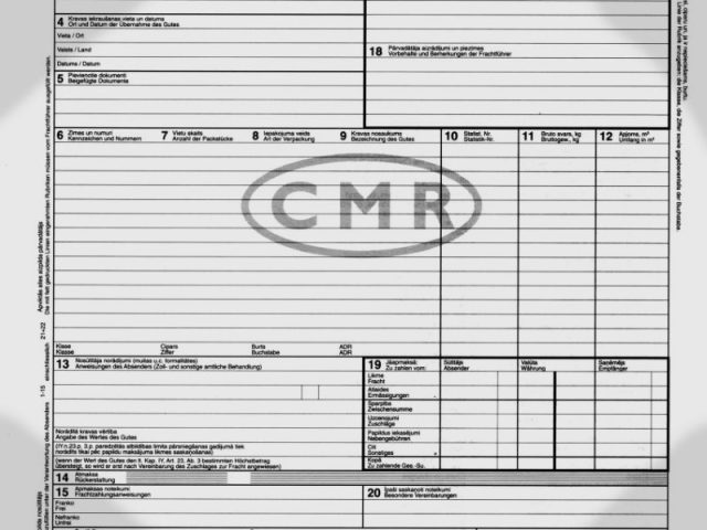 CMR Certificate - Ektelco εκτελωνισμοί